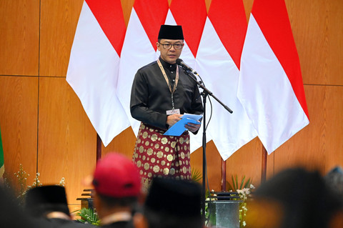 Sugiono resmi ditetapkan sebagai Ketua Umum PB IPSI 2026 - 2030, Sabtu (11/4/2026). Foto: Dok. IPSI