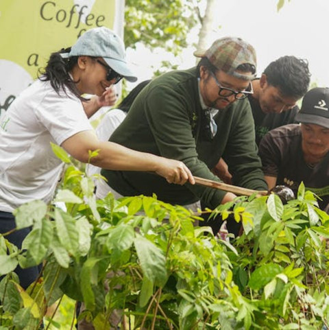 Roemah Indonesia dan Jabarano Roastery by Hejo pamerkan kopi dan cokelat Indonesia di Amsterdam Coffee Festival 2026. Foto: Dok. Istimewa