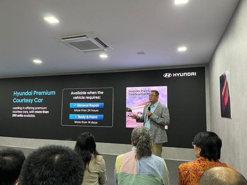Konfrensi pers Hyundai Premium Courtesy Car. Foto: Fitra Andrianto/kumparan