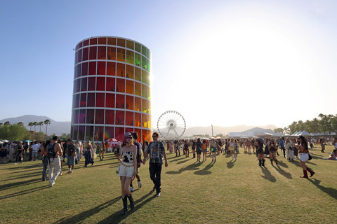 Suasana Coachella 2026. Foto: Frazer Harrison/Getty Images/AFP