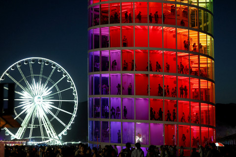 Suasana Coachella 2026. Foto: Frazer Harrison/Getty Images/AFP