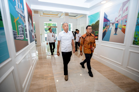 Wamensos Agus Jabo hadiri peluncuran Program Kerja Sama Pemerintah dan UNICEF yang digelar Kementerian PPN/Bappenas di Jakarta, Senin (20/4/2026). Foto: Kemensos RI