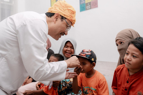 Menteri Sosial Saifullah Yusuf atau Gus Ipul berkunjung ke Sekolah Rakyat Menengah Pertama (SRMP) 22 Sigi, Sulawesi Tengah pada Senin (20/4/2026).  Foto: Kemensos RI