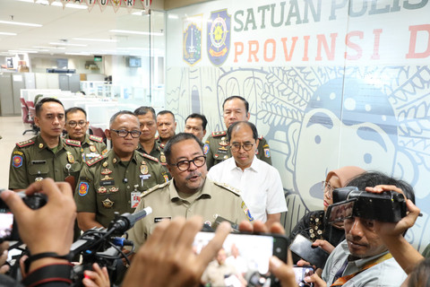 Wakil Gubernur DKI Jakarta, Rano Karno, di Balai Kota DKI, Selasa (21/4/2026). Foto: Dok. Diskominfotik DKI Jakarta