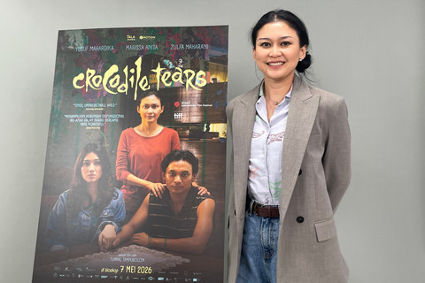 Marissa Anita saat media junket Crocodile Tears di kawasan Jakarta Selatan. Foto: Salsha Okta Fairuz/kumparan