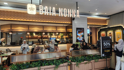 Restoran bergaya Peranakan, Baia Nonna resmi bersertifikat halal. Foto: Azalia Amadea/kumparan