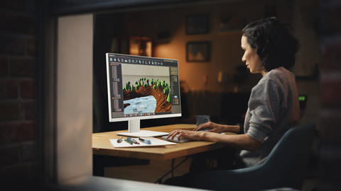 Desktop ExpertCenter P600 AiO. Foto: dok. ASUS.