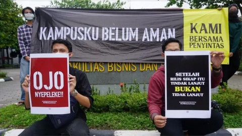 Kesaksian Penyintas Kekerasan Seksual di Kampus: 'Saya Dituduh Berhalusinasi'