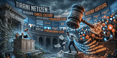 Palu amarah massa: matinya keadilan hukum di Tangan Netizen. Foto: Dokumentasi Pribadi