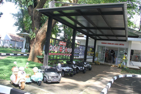 Suasana Taman Lalulintas dan Hutan Kota Rendeng, Kabupaten Kudus, Jawa Tengah, pada Senin (20/4). Foto: Vega Ma'arijil Ula/kumparan
