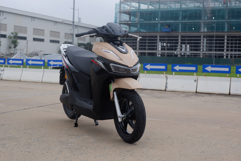 Motor listrik VinFast Viper. Foto: Sena Pratama/kumparan