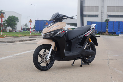 Motor listrik VinFast Viper. Foto: Sena Pratama/kumparan