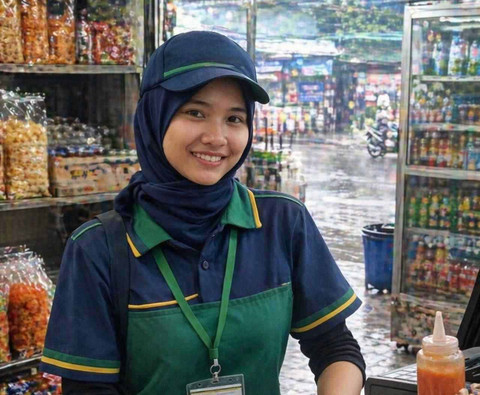 Diya (21), seorang pekerja muda di Kota Bandung, untuk memanfaatkan Program Jaminan Kesehatan Nasional (JKN) saat mengalami sakit yang mengganggu aktivitasnya sehari-hari. Foto: Dok. BPJS Kesehatan