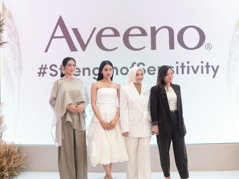 Peluncuran kampanye SOS: Strength of Sensitivity dari Aveeno. Foto: Aveeno