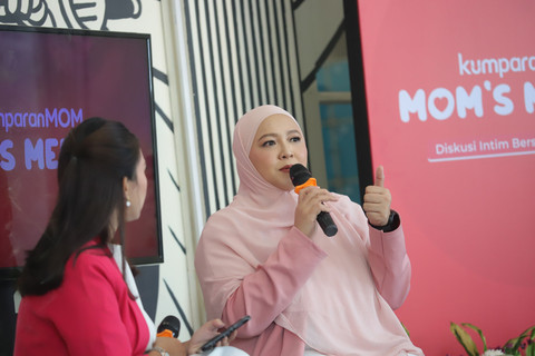 Ratih Zulhaqqi di acara kumparanMOM Mom's Meet Up. Foto: kumparan. 