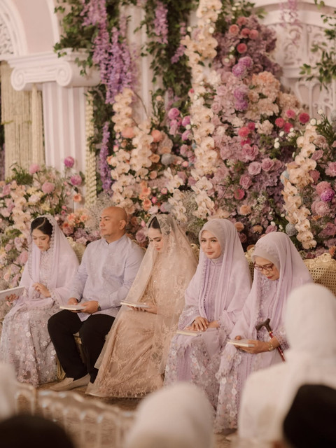 Prosesi Pengajian Syifa Hadju. Foto: @syifahadju/Instagram