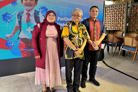 Media Brief - Perlindungan Flu yang Tepat untuk Keluarga Hebat bersama Kalventis dan Kalbe di Jakarta Pusat, Kamis (23/4/2026). Foto: Eka Nurjanah/kumparan