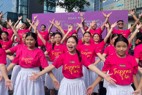 Parade Inspirasi Diri di Thamrin, Jakarta Pusat, Minggu (26/4/2026). Foto: Vincentius Mario/kumparan