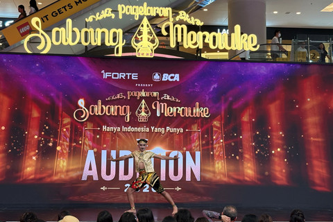 Grand Final The Audition Pagelaran Sabang Merauke di Grand Indonesia, Jakarta, Minggu (26/4/2026).
 Foto: Vincentius Mario/kumparan