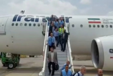 Jemaah haji Iran tiba di Madinah, 25 April 2026. Foto: Screenshoot PressTV