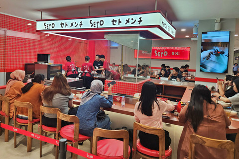 Seto Menchi Grill di Pasaraya Blok M, salah satu tempat makan yang baru buka. Foto: Ela Nurlaela/kumparan