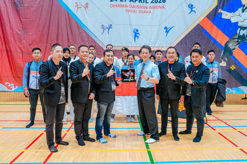 Tim Taekwondo Garbha Presisi Polri raih juara umum di Jepang. Foto: Dok. Polri