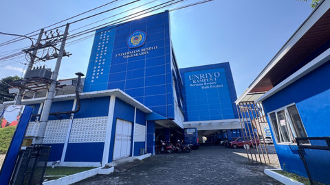 Universitas Respati Yogyakarta (UNRIYO) berlokasi di Depok, Sleman, Yogyakarta. Foto: Pandangan Jogja/Yusuf Hayy