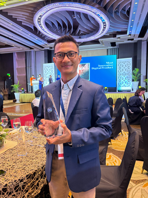 kumparan kembali mendapat tiga penghargaan di ajang WAN-IFRA Digital Media Awards Asia 2026 di Festa Pavilion, Rigodon Hall, The Manila Hotel, Filipina, Selasa (28/4/2026). Foto: kumparan