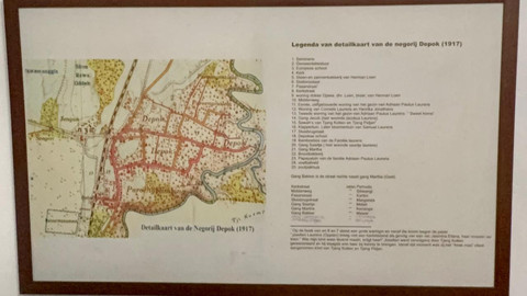 Peta kawasan Depok Lama. Foto: Thomas Bosco/kumparan