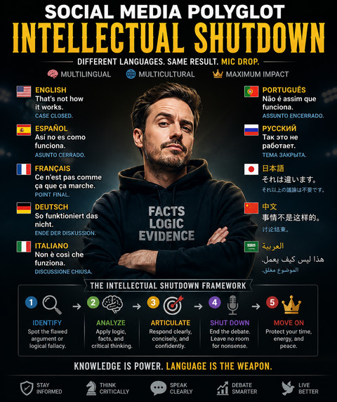 Ilustrasi penjelasan fenomena polyglot intellectual shutdown. Foto: Generated by AI