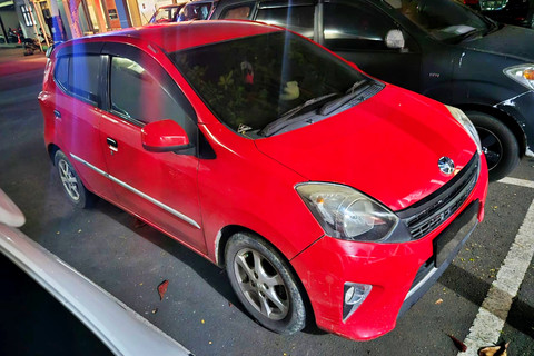 Mobil milik korban yang diduga dirampas oleh debt collector. Foto: Dok. Polresta Pati