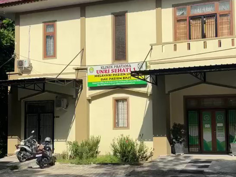 Klinik Pratama Unri Sehati 1, Klinik milik Universitas Riau, Pekan Baru. Foto: Dok. Istimewa