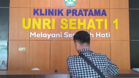 Klinik Pratama Unri Sehati 1, Klinik milik Universitas Riau, Pekan Baru. Foto: Dok. Istimewa