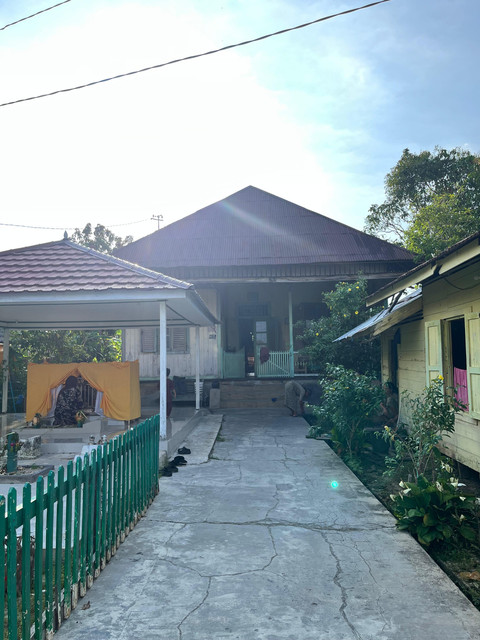 Rumah Datuk Djoengkir yang kini menjadi cagar budaya. Foto: Dokumentasi pribadi