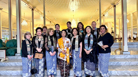 Para delegasi Women&rsquo;s International Club (WIC) yang berasal dari berbagai negara. Foto: Pandangan Jogja/Yusuf Hayy