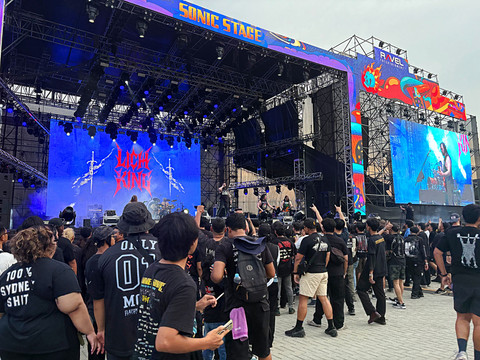 Hammersonic 2026 di NICE PIK 2, Tangerang, Sabtu (2/5/2026). Foto: Salsha Okta Fairuz/kumparan