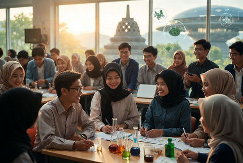 Ilustrasi Generasi Emas,(Sumber:https://assets.grok.com/users/f124198f-27ab-40b8-b3c8-13b2c308bf9b/generated/7ec9ff29-510b-439f-b89d-55d542d0e924/image.jpg)