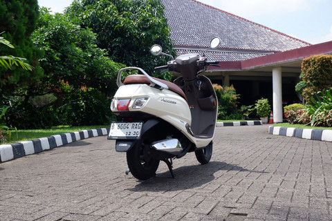 Mencoba Suzuki Access 125. Foto: Sena Pratama/kumparan