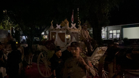 Gubernur Jawa Barat Dedi Mulyadi menghadiri peringatan Milangkala Tatar Sunda 2026 di Kabupaten Ciamis, Minggu (3/5/2026). Foto: Istimewa