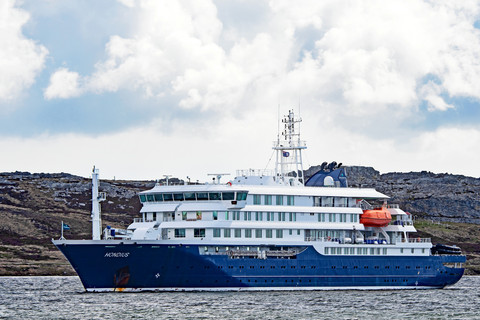 Kapal pesiar MV Hondius. Foto: Mystic Stock Photography/Shutterstock