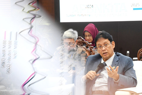 Menteri Keuangan Purbaya Yudhi Sadewa menyampaikan paparan saat konferensi pers APBN KiTa edisi Mei 2026 di Jakarta, Selasa (5/5/2026). Foto: M Risyal Hidayat/ANTARA FOTO