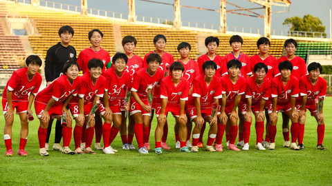 Naegohyang Women's FC, klub sepak bola wanita Korea Utara yang berlaga di Liga Champions Wanita Asia 2025. Foto: AFC