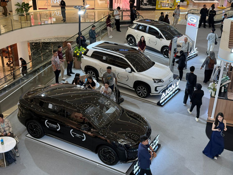 Pameran Indomobil Expo di Senayan City, Jakarta, Selasa (5/5/2026). Foto: Syahrul Ghiffari/kumparan