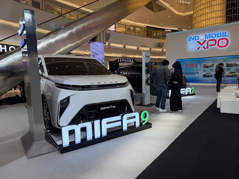 Pameran Indomobil Expo di Senayan City, Jakarta, Selasa (5/5/2026). Foto: Syahrul Ghiffari/kumparan