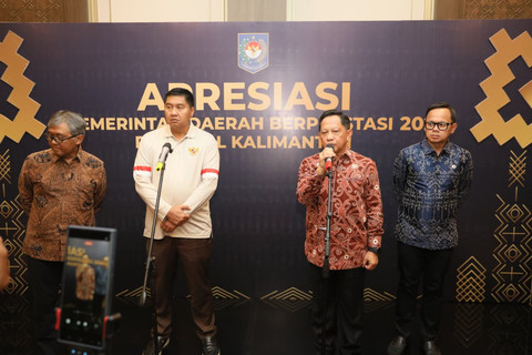 Mendagri Tito Karnavian tegaskan penghargaan daerah 2026 jadi bukti nyata kinerja positif kepala daerah, bukan sekadar seremoni belaka. Foto: Dok. Kemendagri