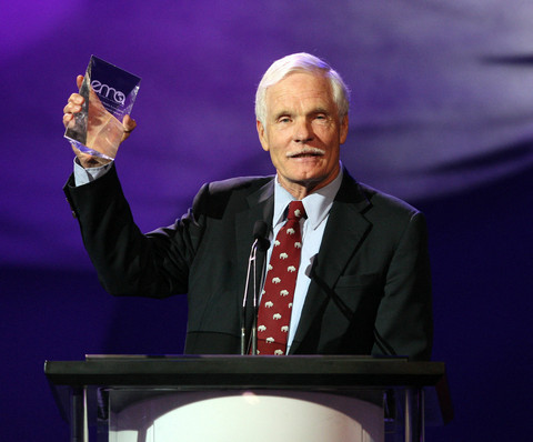 Ted Turner, pendiri CNN. Foto: FREDERICK M. BROWN/AFP