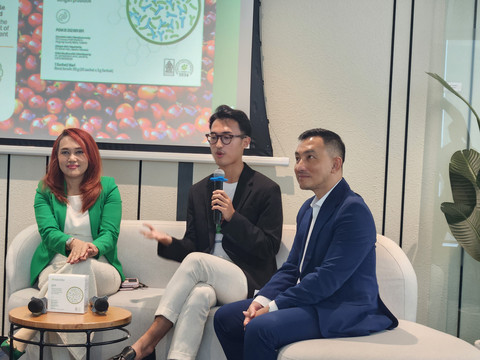 Amway Indonesia luncurkan produk baru Nutrilite Gut, inovasi probiotik terbaru yang dirancang untuk membantu menjaga kesehatan saluran cerna sekaligus mendukung fungsi otak yang digelar di Pakuwon Tower, Rabu (6/5/2026). Foto: Ela Nurlaela/kumparan