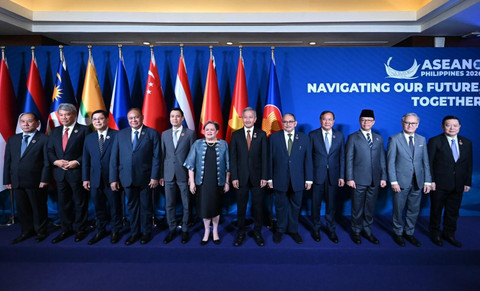 Menteri Luar Negeri Sugiono mendorong kerja sama ASEAN yang lebih erat untuk merespons dampak konflik Timur Tengah dan tantangan kawasan pada Pertemuan Menteri Luar Negeri ASEAN (AMM) di Cebu, Filipina (7/5/2026). Foto: Dok. Kemenlu