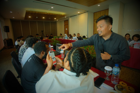 Pemimpin Redaksi Pandangan Jogja sekaligus Ketua Bidang Advokasi Aliansi Jurnalis Independen (AJI) Indonesia, Erick Tanjung. Foto: Dok. Istimewa
