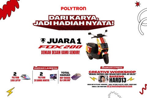 Kompetisi desain motor Polytron. Foto: Polytron